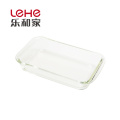 LeHe Housewares Microwave Oven Safe Food Storage Glass Bakeware with Lid